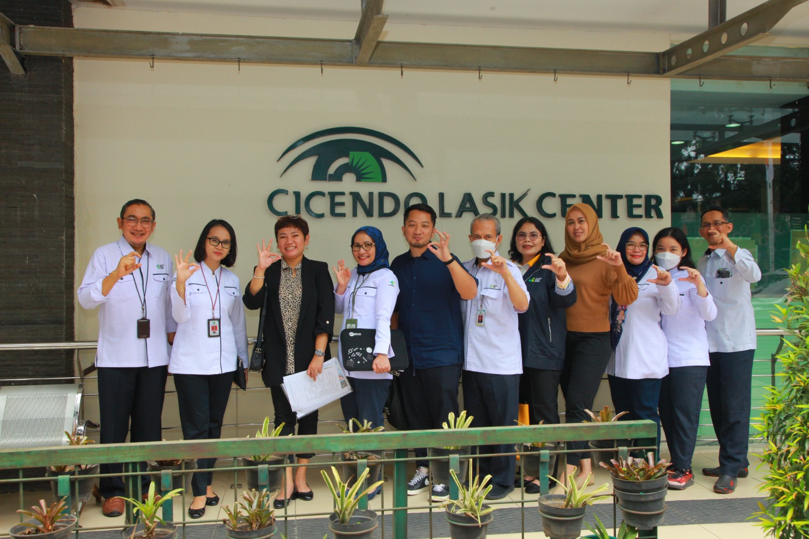 Kunjungan Monitoring dan Evaluasi Penyelenggaraan Penelitian Klinik di RS Mata Cicendo Bandung, Jawa Barat