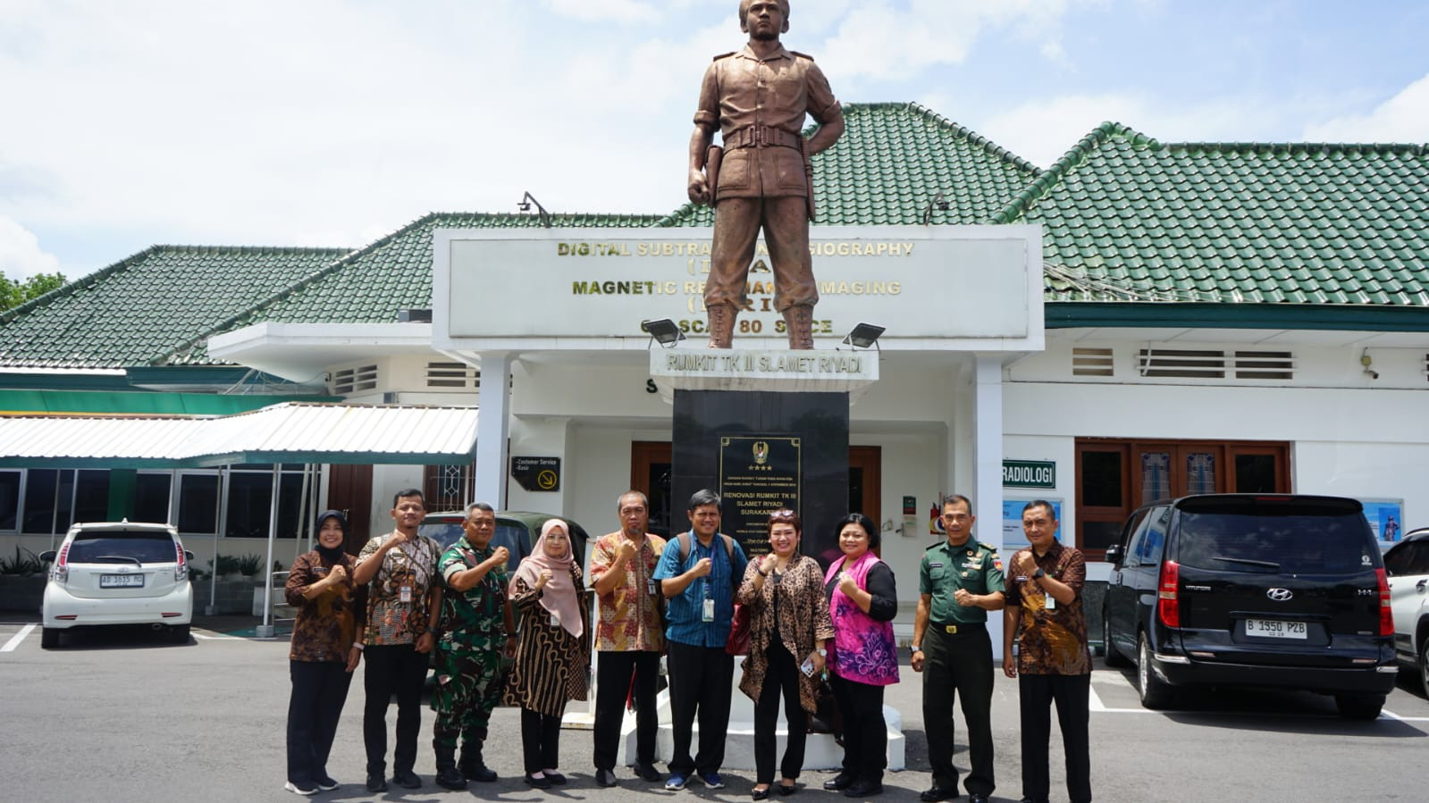 Kunjungan dalam rangka Implementasi Kelas Rawat Inap Standar (KRIS) ke Rumah Sakit Angkatan Darat (RSAD) Tk.III Slamet Riyadi Surakarta.