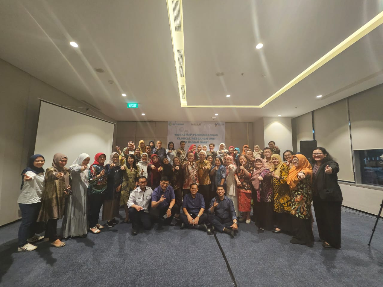 Workshop Pengembangan Clinical Research Unit (CRU) tanggal 6-8 Maret 2024 di Hotel Mercure Jakarta Gatot Subroto